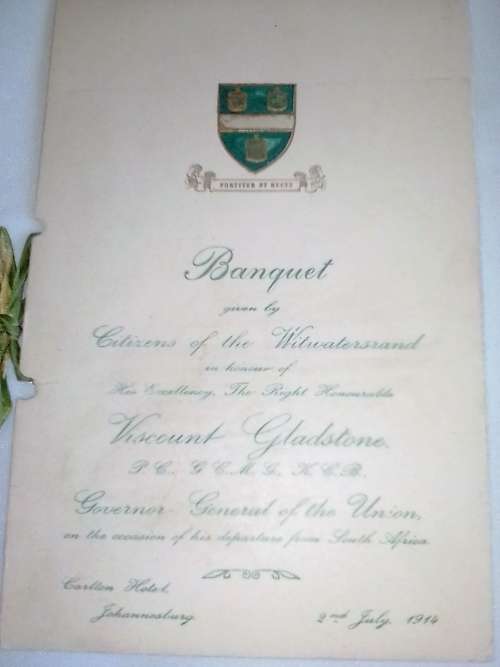 BAIE SKAARS ITEMS: 1914 EN 1936 (SERTIFIKAAT GETEKEN) - LEES ONDER VIR MEER BESONDERHEDE.