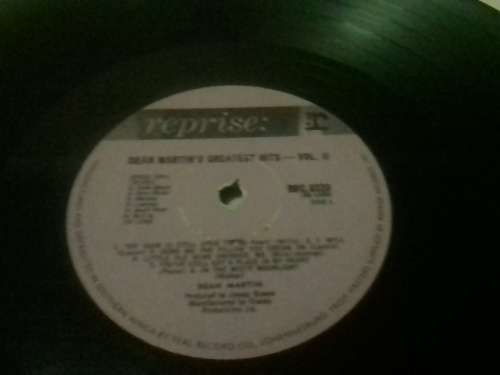 DEAN MARTIN (GREATEST HITS! VOLUME 2) - LP in good condition - SEE AND READ BELOW.