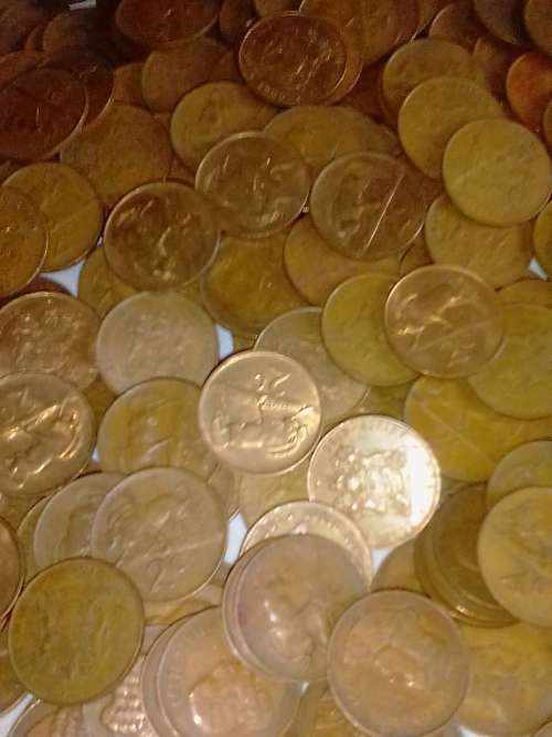 400x 2c SA COINS (1965-1990)- used and unused - PLEASE READ and SEE BELOW.