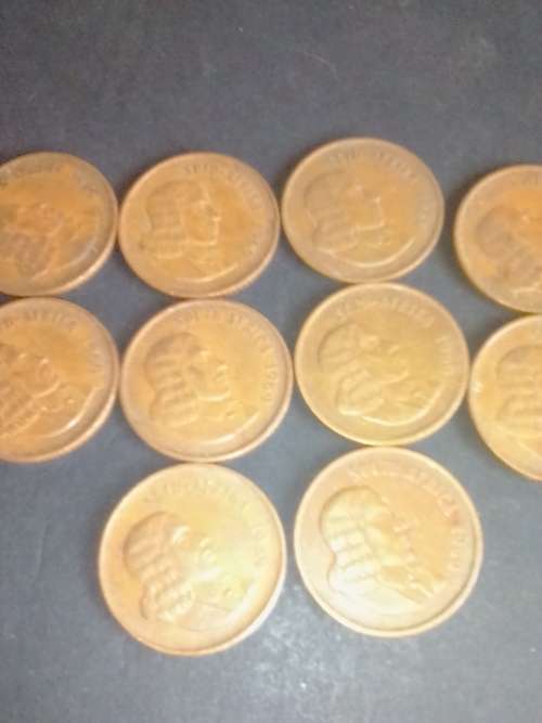 10x 1969  2c COINS - CIRCULATED - PLEASE READ and SEE BELOW.