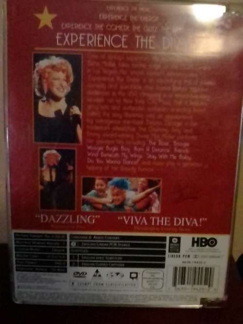 BETTE MIDLER (DEVA LAS VEGAS) ORIGINAL DVD - EXCELLENT condition - SEE BELOW FOR INFO.
