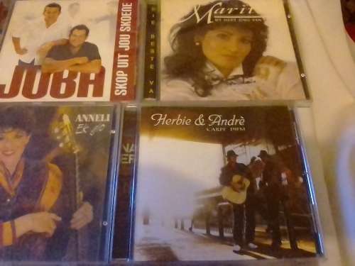 25x  VERY GOOD AFRIKAANS CD COLLECTION - (ON BID TAKES ALL) - SEE BELOW FOR SCANS.