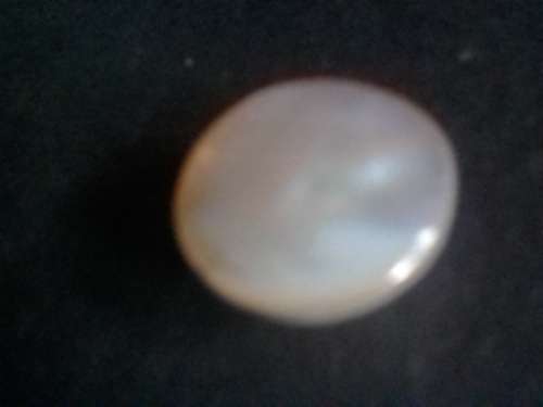 STUNNING - REAL LIGHT VIOLET-GREY MABE PEARL - 13.5mm - VERY GOOD CONDITION - READ BELOW.