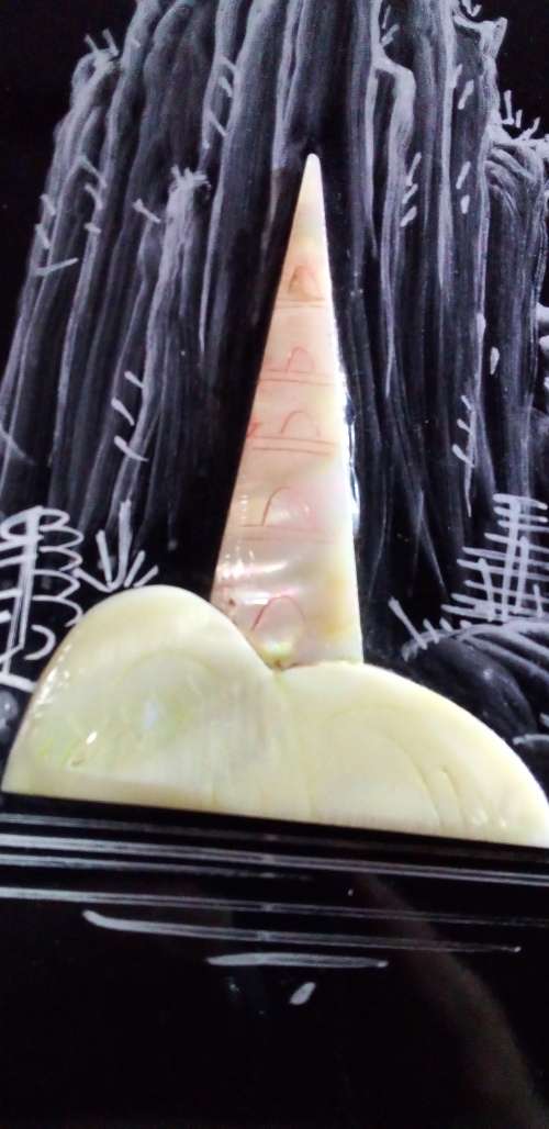 WoW AMAZING VINTAGE CHINESE MOTHER OF PEARL WALL PANEL(VALUE R6000) PLEASE READ BELOW.