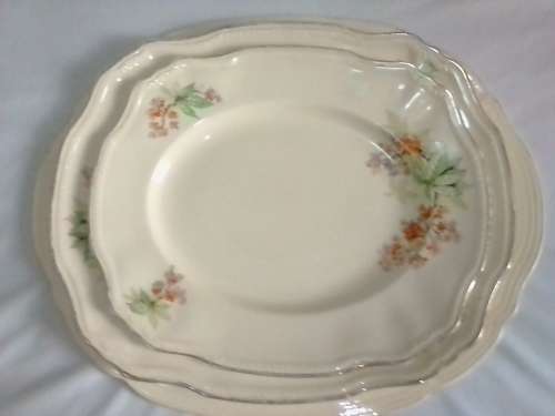 VINTAGE ALFRED MEAKIN CHUTSEA PORCELIAN 3x OVAL SERVING PLATTERS PLATES VALUE R6000 READ BELOW. bobshop .za