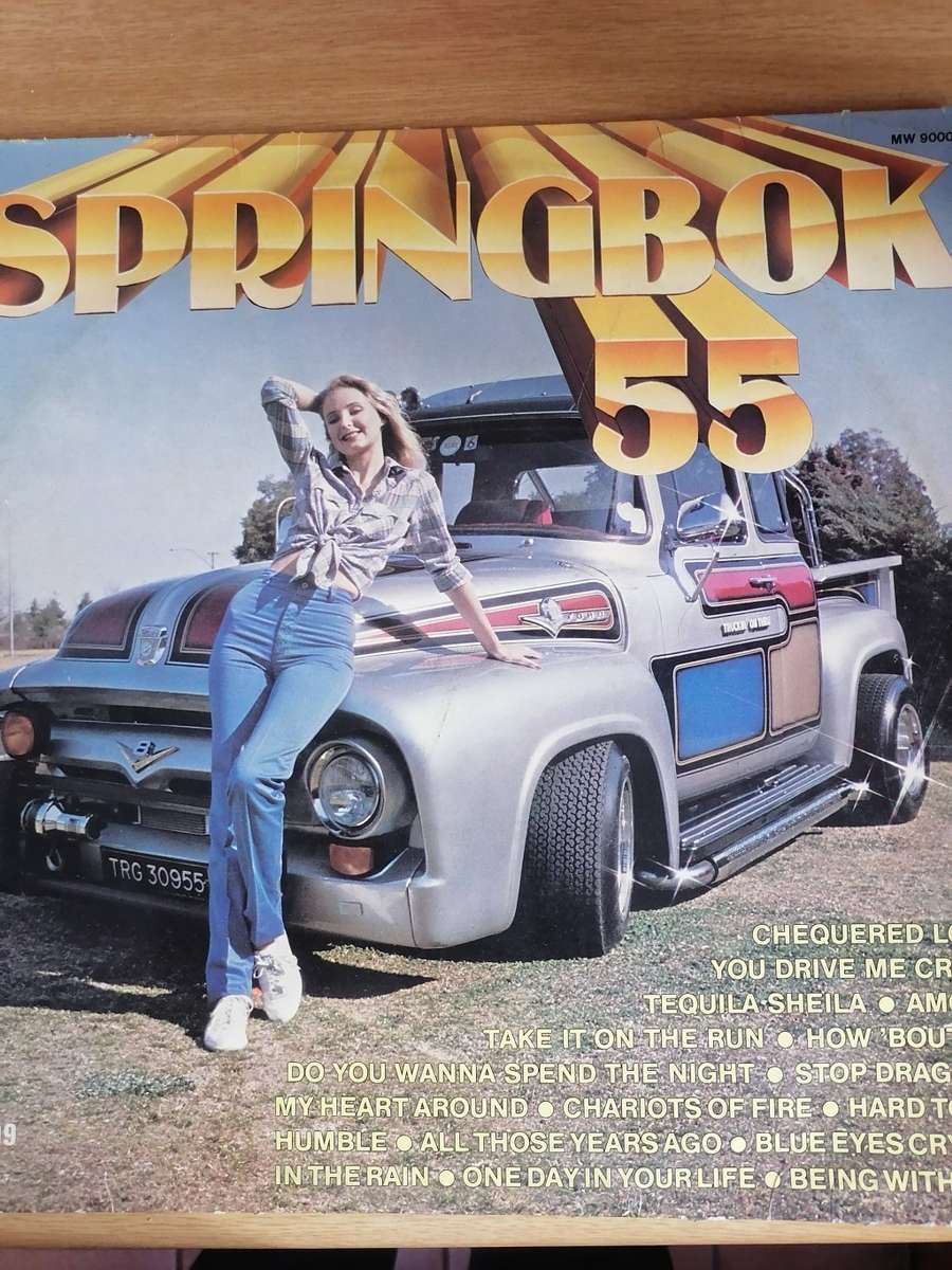 SPRINGBOK HIT PARADE 55 - VINYL IN VERY GOOD CONDITION - SEE BELOW FOR INFO.