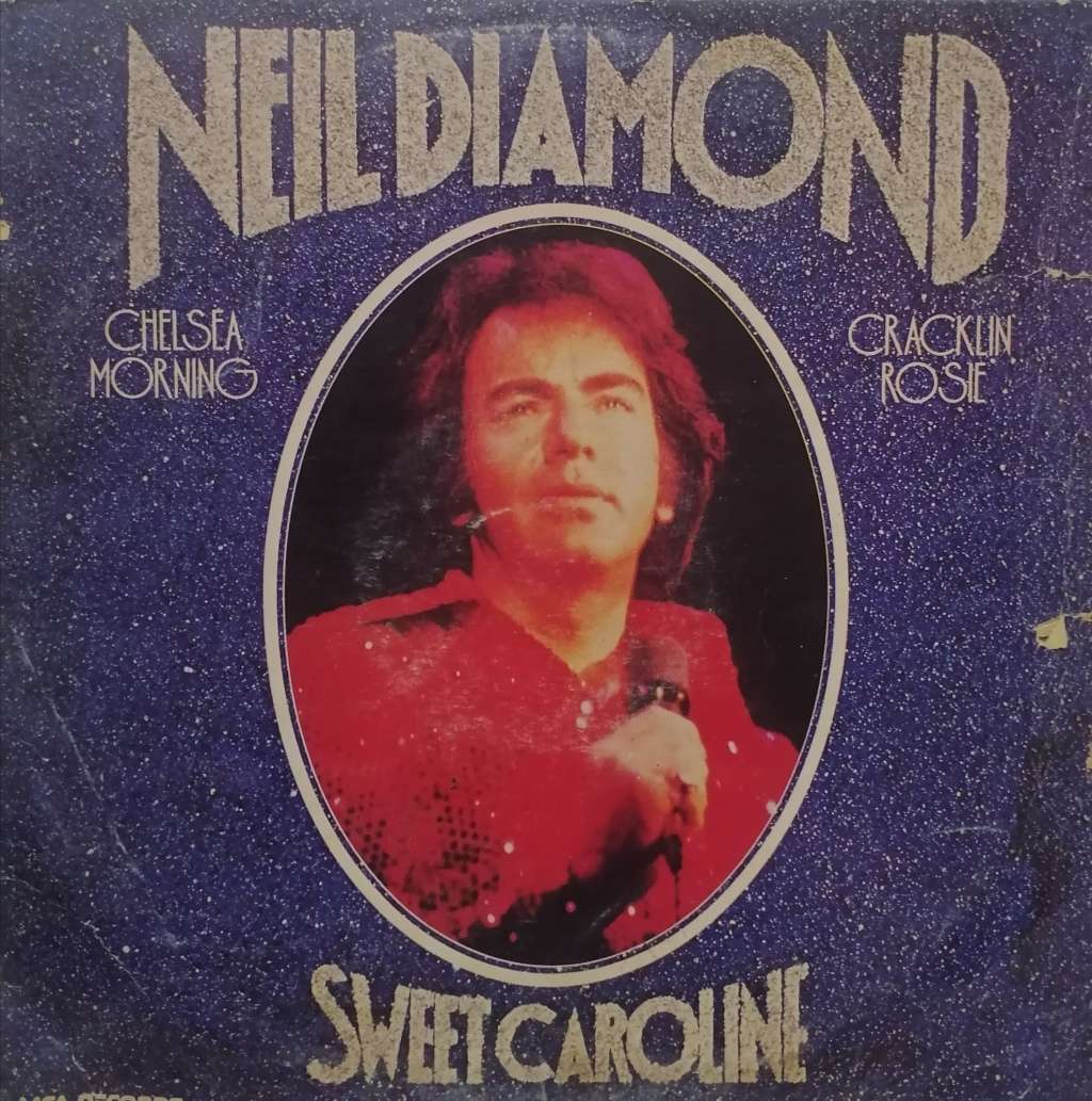 NEIL DIAMOND (SWEET CAROLINE) - VINYL IN GOOD CONDITION - SEE BELOW FOR INFO.