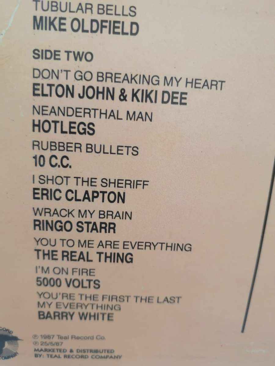 THE HISTORY OF ROCK V0l.5,6,7,8,9 & SA CONNECTION - VERY GOOD CONDITION - SEE BELOW FOR INFO.