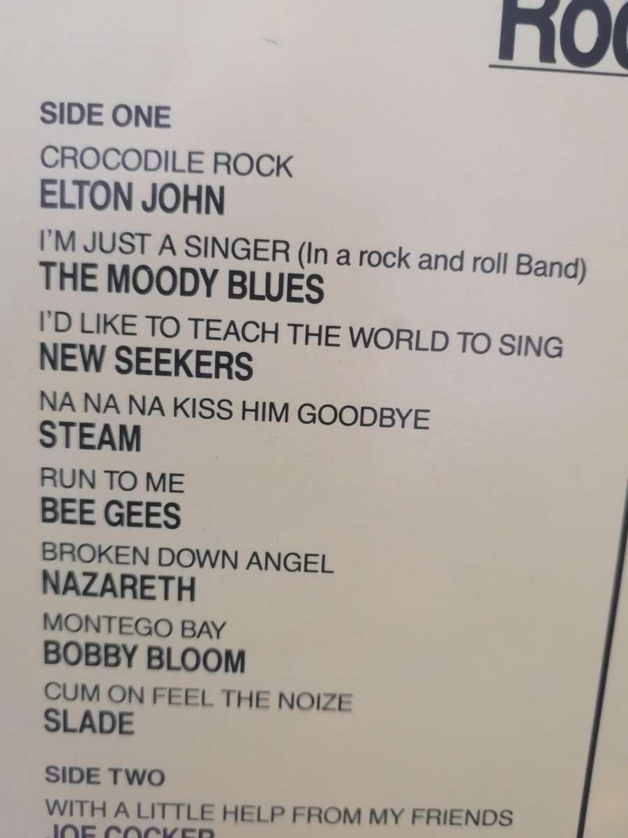THE HISTORY OF ROCK V0l.5,6,7,8,9 & SA CONNECTION - VERY GOOD CONDITION - SEE BELOW FOR INFO.
