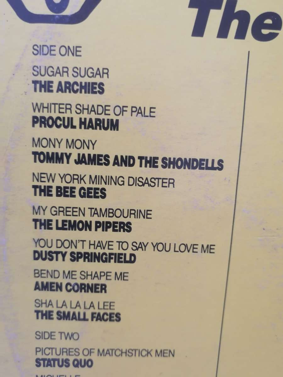 THE HISTORY OF ROCK V0l.5,6,7,8,9 & SA CONNECTION - VERY GOOD CONDITION - SEE BELOW FOR INFO.