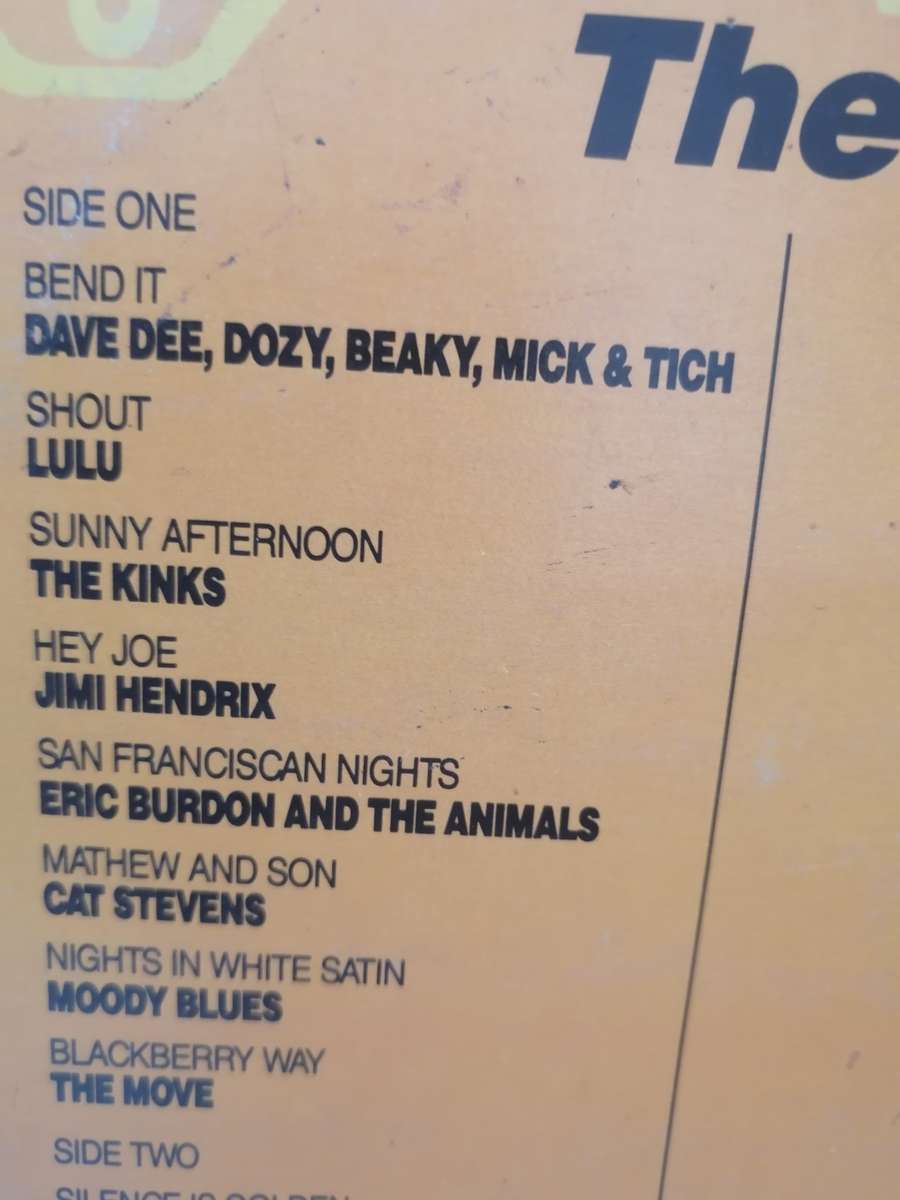 THE HISTORY OF ROCK V0l.5,6,7,8,9 & SA CONNECTION - VERY GOOD CONDITION - SEE BELOW FOR INFO.