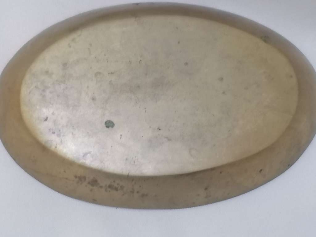 STUNNING MINIATURE AFTABA ETCHED DESIGN TEA BRASS SET - VERY GOOD CONDITION - PLEASE READ BELOW.