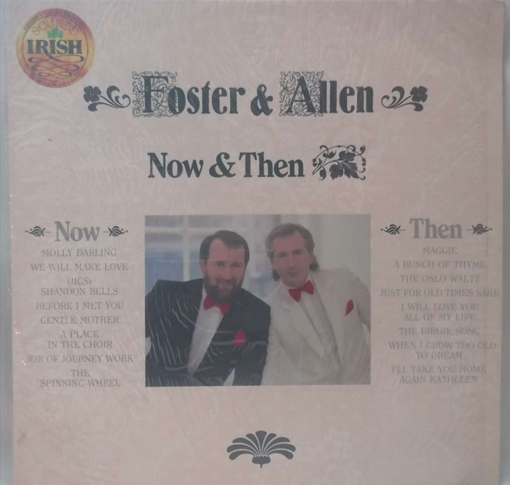 FOSTER & ALLAN (NOW & THEN) - VINYL IN MINT CONDITION - SEE BELOW FOR INFO.