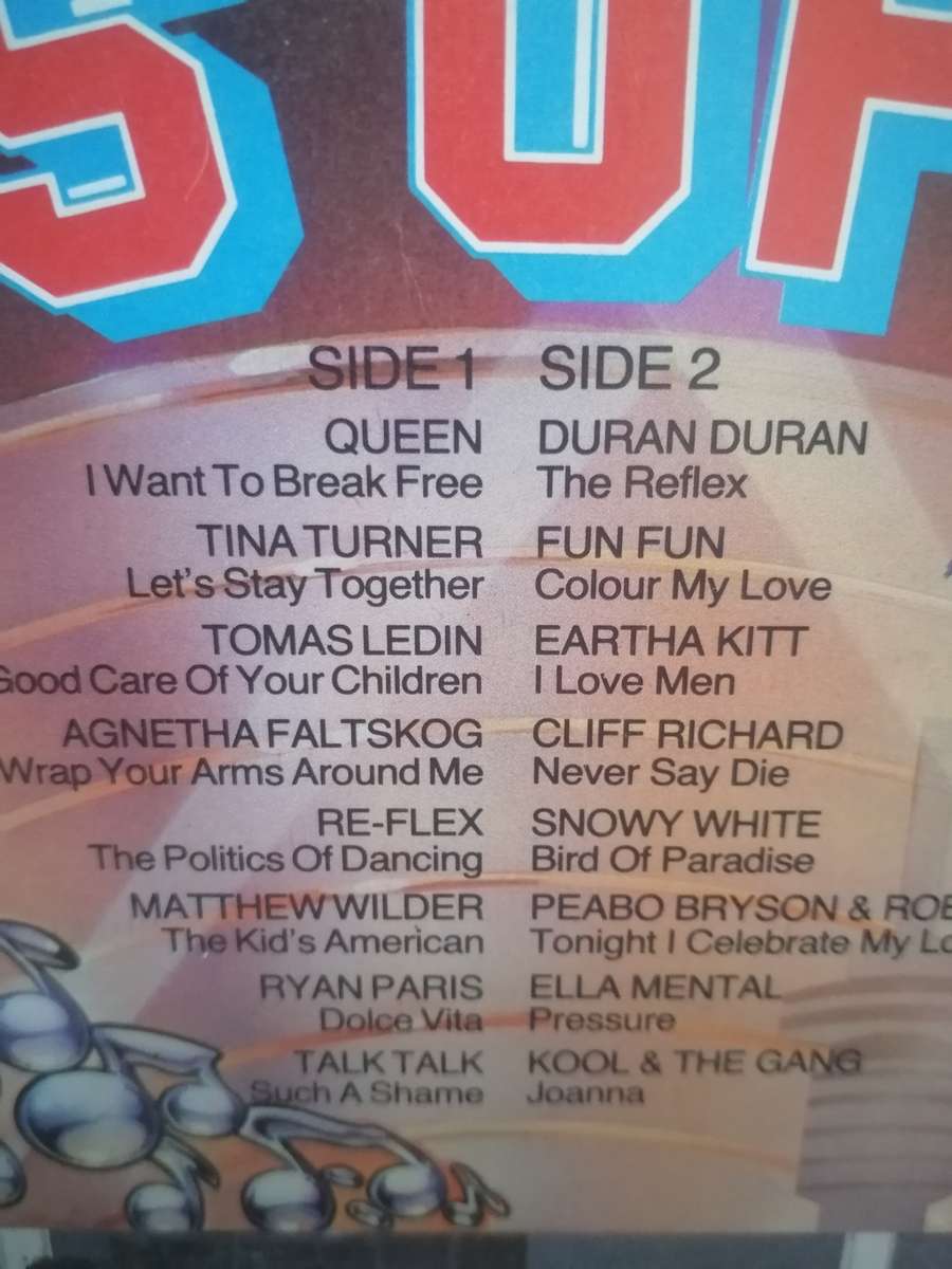 702 (HITS OF 84) - VINYL IN VERY GOOD CONDITION - SEE BELOW FOR INFO.