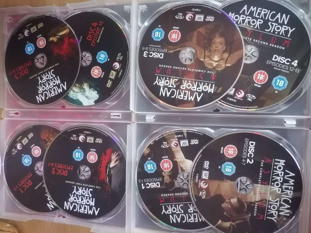DVD - Series 1 & 2 , American Horror story.
