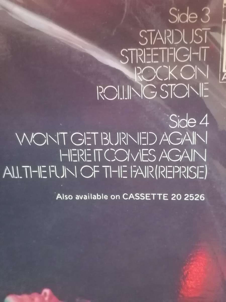 DAVID ESSEX (ON TOUR - DOUBLE ALBUM) - VINYL´S IN VERY GOOD CONDITION - SEE BELOW FOR INFO.