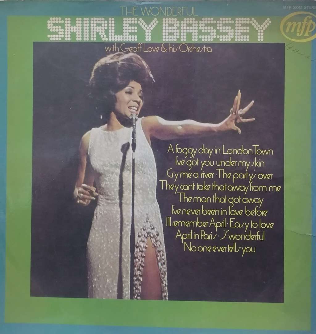 SHIRLEY BASSEY - VINYL IN VERY GOOD CONDITION. - SEE BELOW FOR INFO.