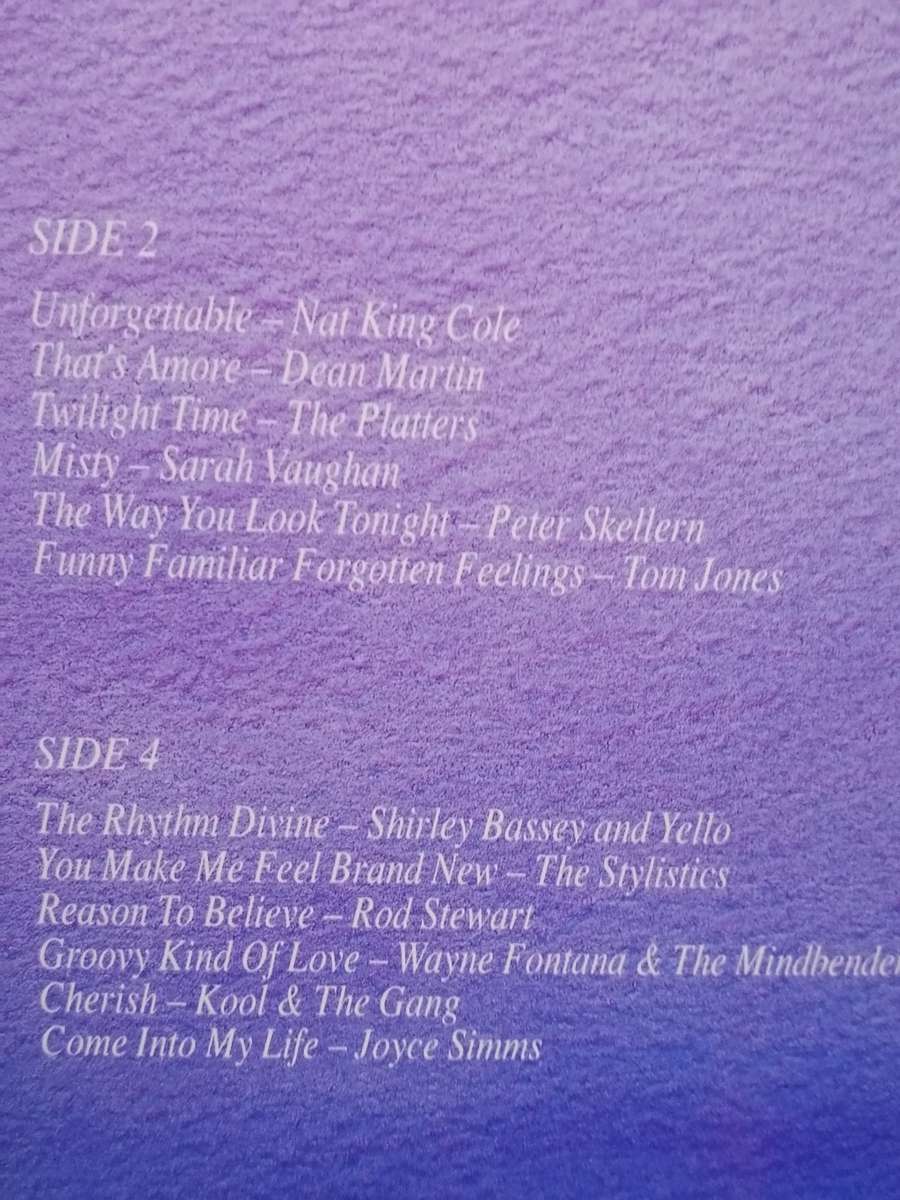 THE LOVE SONGS ALBUM 2 (24 ORIGINAL HITS -DOUBLE ALBUM) - VERY GOOD CONDITION - SEE BELOW FOR INFO