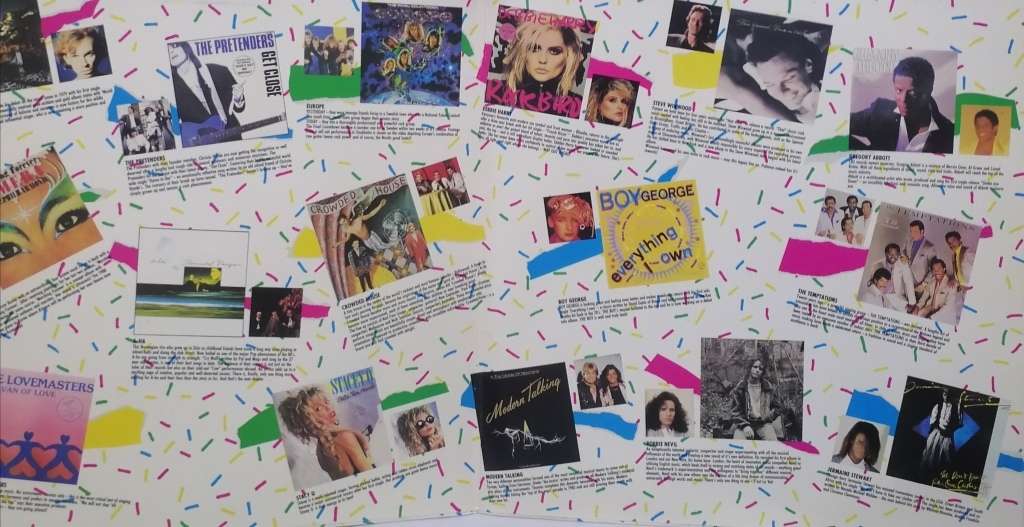 POP SHOP 34 - (GOES FAST FORWARD) - VINYL IN EXCELLENT COND. - SEE BELOW FOR INFO.