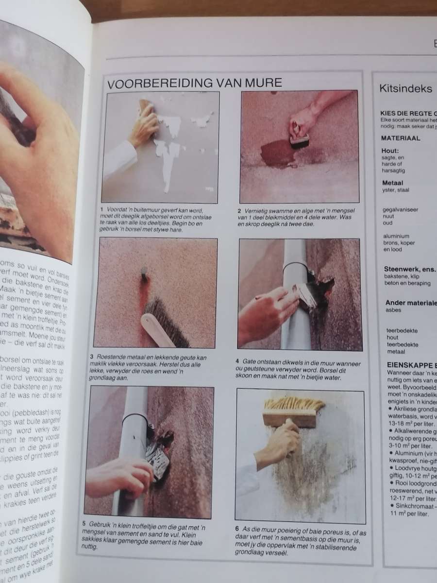 DIE SUID-AFRIKAANSE (DOEN-DIT-SELF ENSIKLOPEDIE) - BAIE GOEIE KONDISIE - SIEN ONDER.