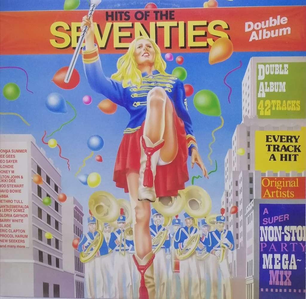 HITS OF THE SEVENTIES - DOUBLE ALBUM - EXCELLENT COND. - SEE BELOW FOR INFO.
