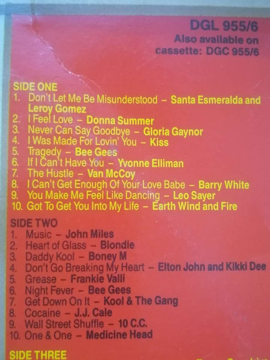 HITS OF THE SEVENTIES - DOUBLE ALBUM - EXCELLENT COND. - SEE BELOW FOR INFO.