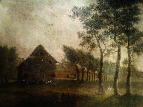 Rare old; stunning oil painting- artist could have been a master, very fine details (1700-1800)