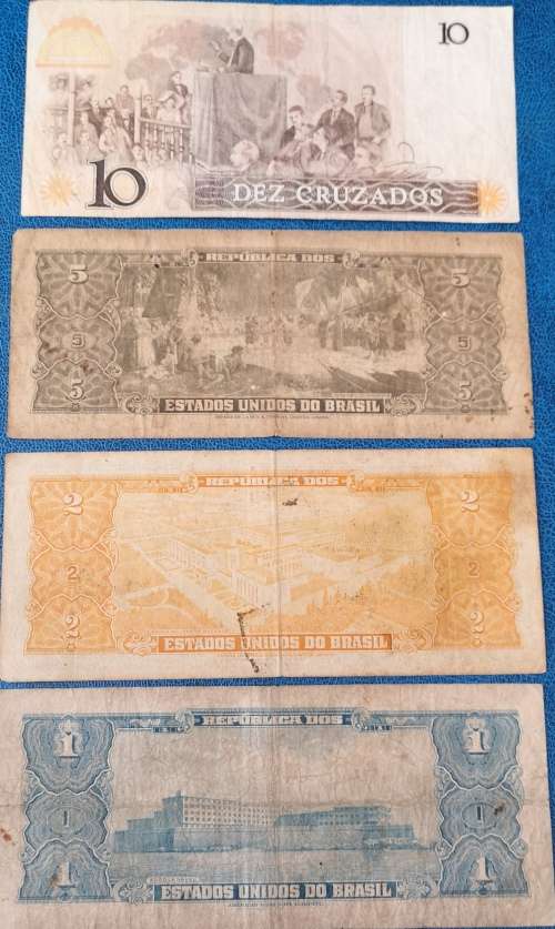 *Crazy R1 Start!!* Mixed Brasil Bank Note Lot