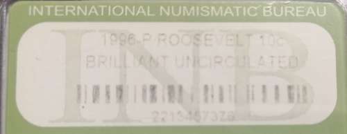 *Crazy Start!* 1996-P Roosevelt 10c