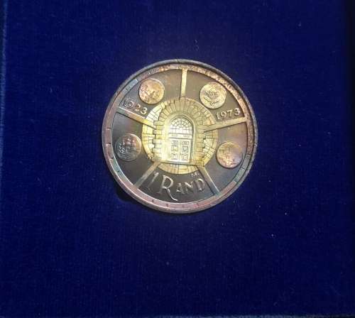 *Crazy R1 Start!!* Key Date 1974 Silver R1 Beautiful toning of 50 years of the S.A Mint