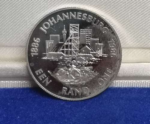 *Crazy R1 Start!!* 1986 Johannesbrug Mining Silver R1