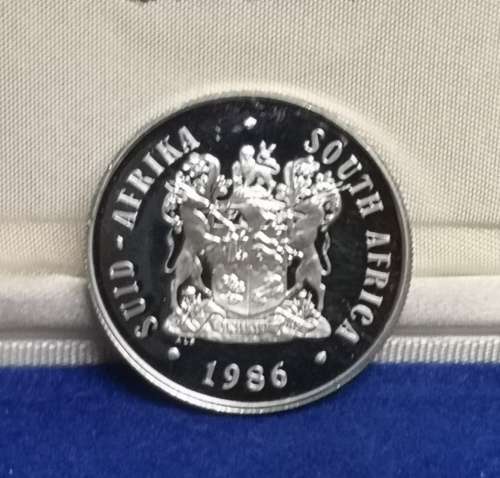 *Crazy R1 Start!!* 1986 Johannesbrug Mining Silver R1