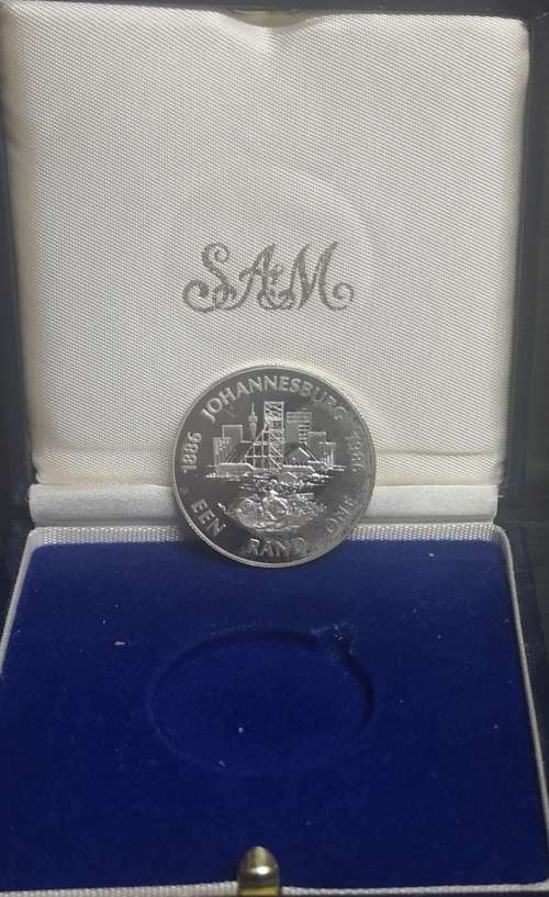 *Crazy R1 Start!!* 1986 Johannesbrug Mining Silver R1