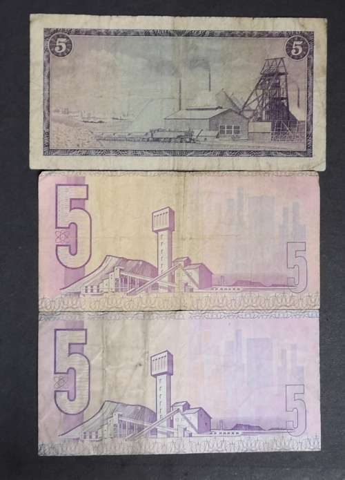 *Crazy R1 Start!!* R5 Note Set TW de Jongh, CL Stals, GPC de Kock