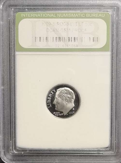 *Crazy R1 Start!!* 2009-S ROOSEVELT 10c INB Grading D-C G PF