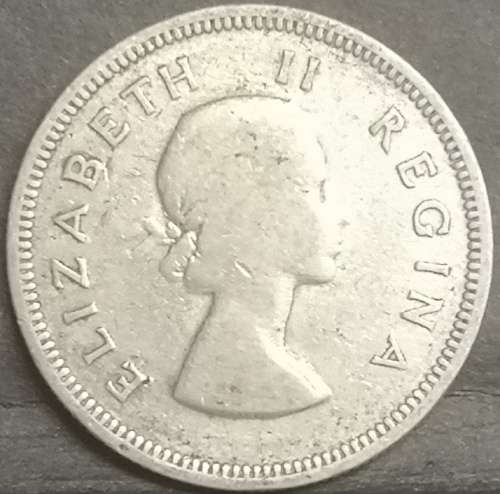 *Crazy Start!!* 1953 South-Africa/Suid-Afrika 2 Shilling