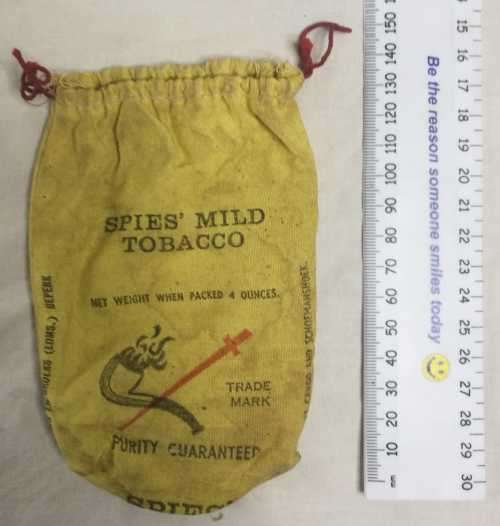 Spies` Mild Tobacco Bag