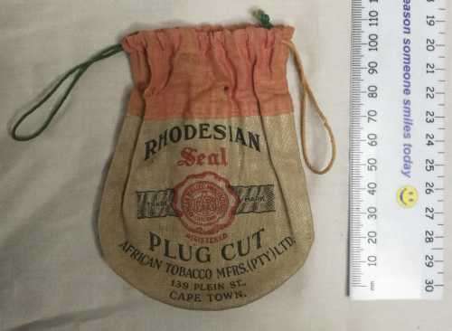 Rhodesian Seal / Plug Cut / Tobacco Bag