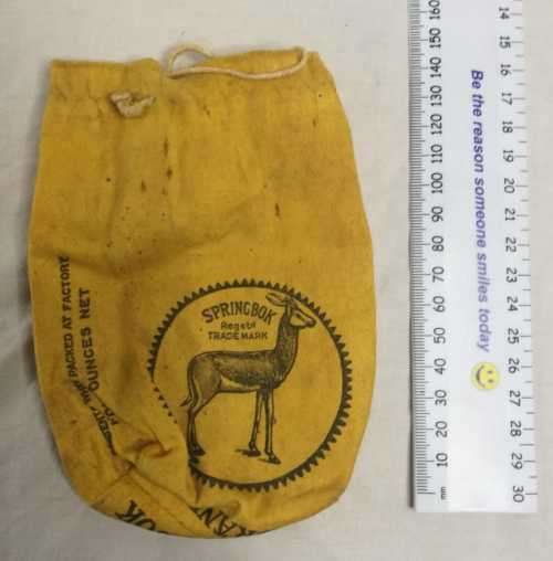 Springbok Finest Quality Genuine Magaliesberg Tobacco Bag