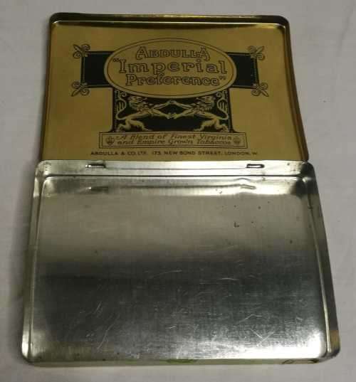 Abdulla `Imperial Preference` Virginia Leaf  Tin