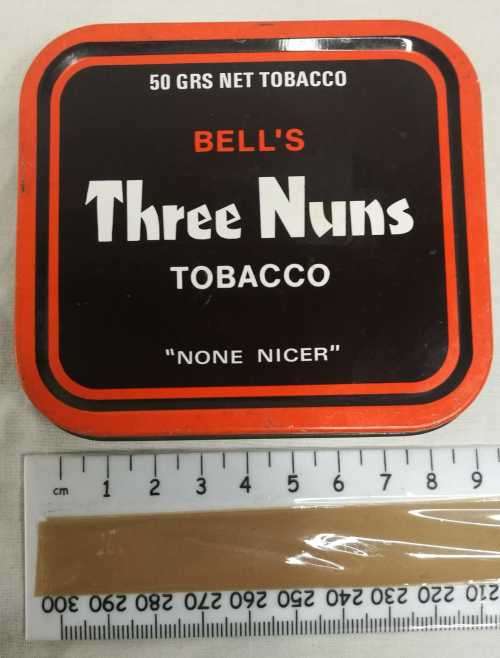 Bell`s Three Nuns Tobacco (None Nicer) Tin