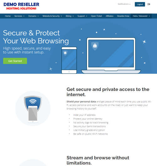 Premium Reseller Hosting Platform & Domain Name (Lifetime Access)