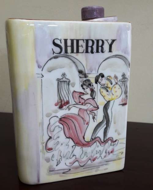 Vintage Italian Ceramic Decanters