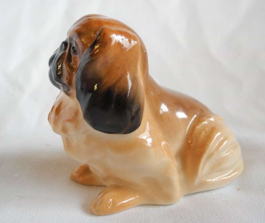 Vintage Royal Doulton Ceramic - Pekinese Dog figure