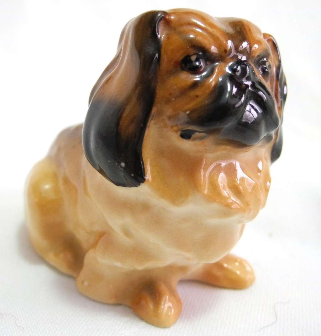 Vintage Royal Doulton Ceramic - Pekinese Dog figure