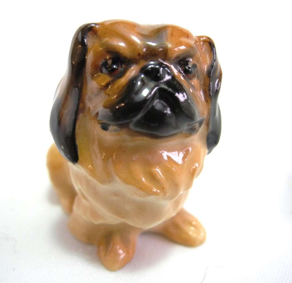 Vintage Royal Doulton Ceramic - Pekinese Dog figure