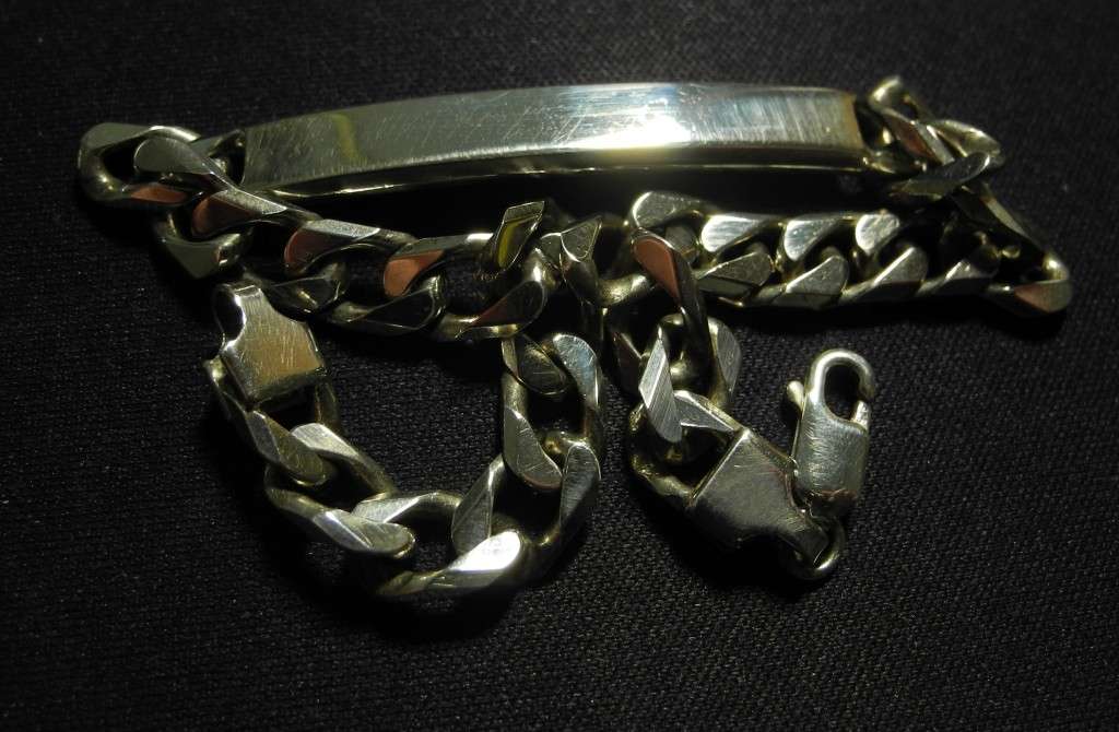 Sterling Silver ID Bracelet 18.6g
