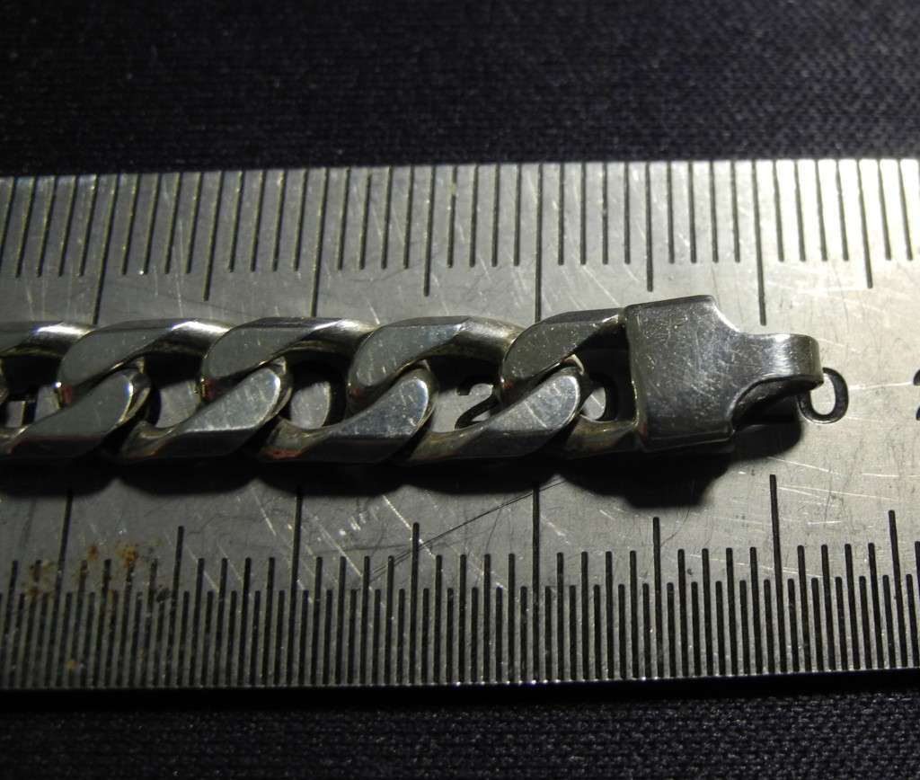 Sterling Silver ID Bracelet 18.6g