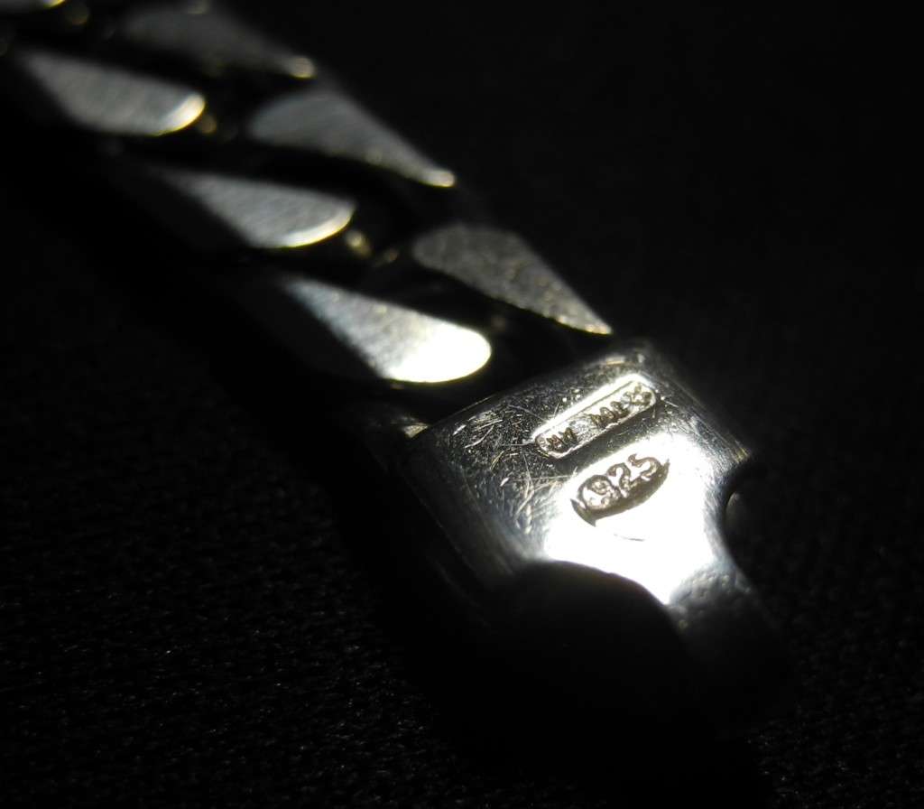 Sterling Silver ID Bracelet 18.6g