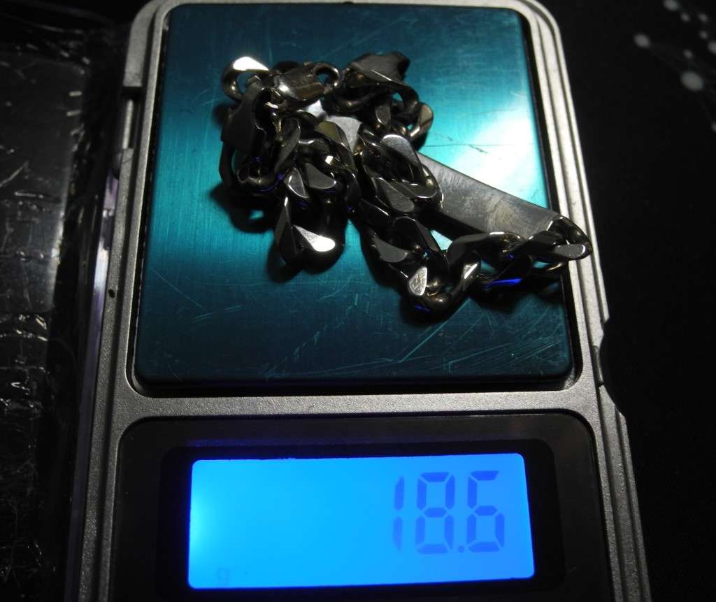 Sterling Silver ID Bracelet 18.6g